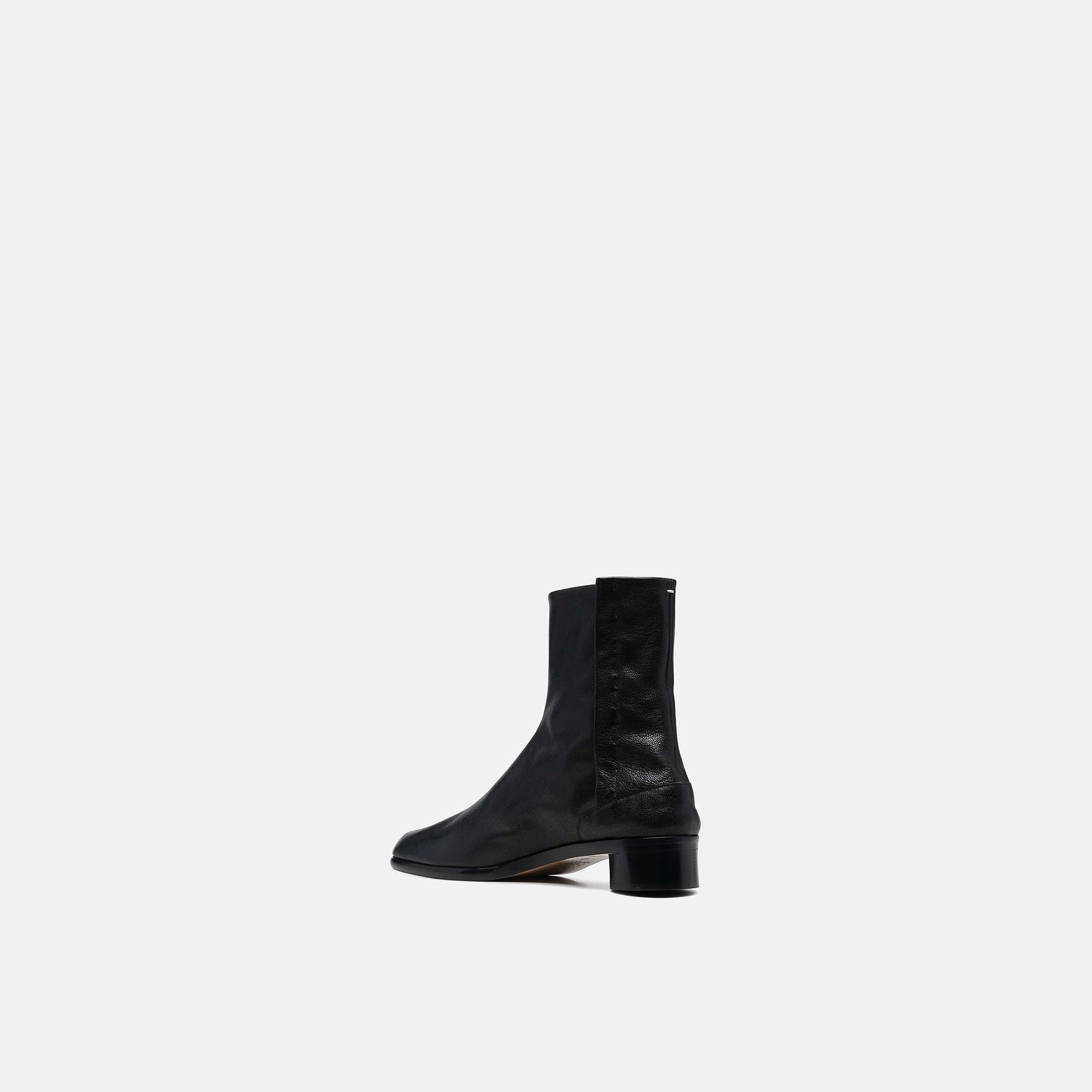 The iconic Tabi Ankle Boots from Maison Margiela in Black