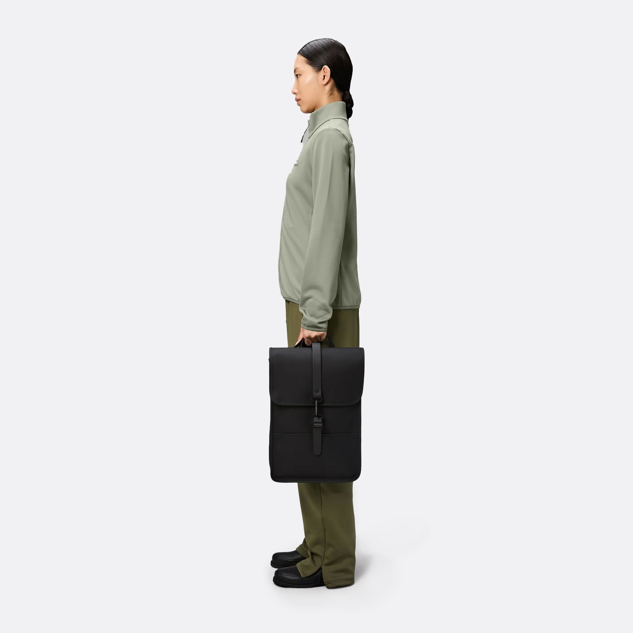 RAINS The Backpack Mini in Black 