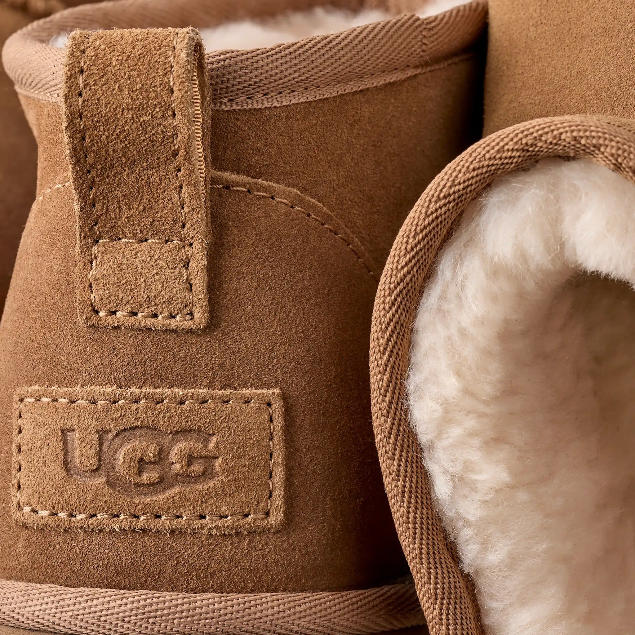 The Classic Ultra Mini Platform Boot from UGG in Chestnut