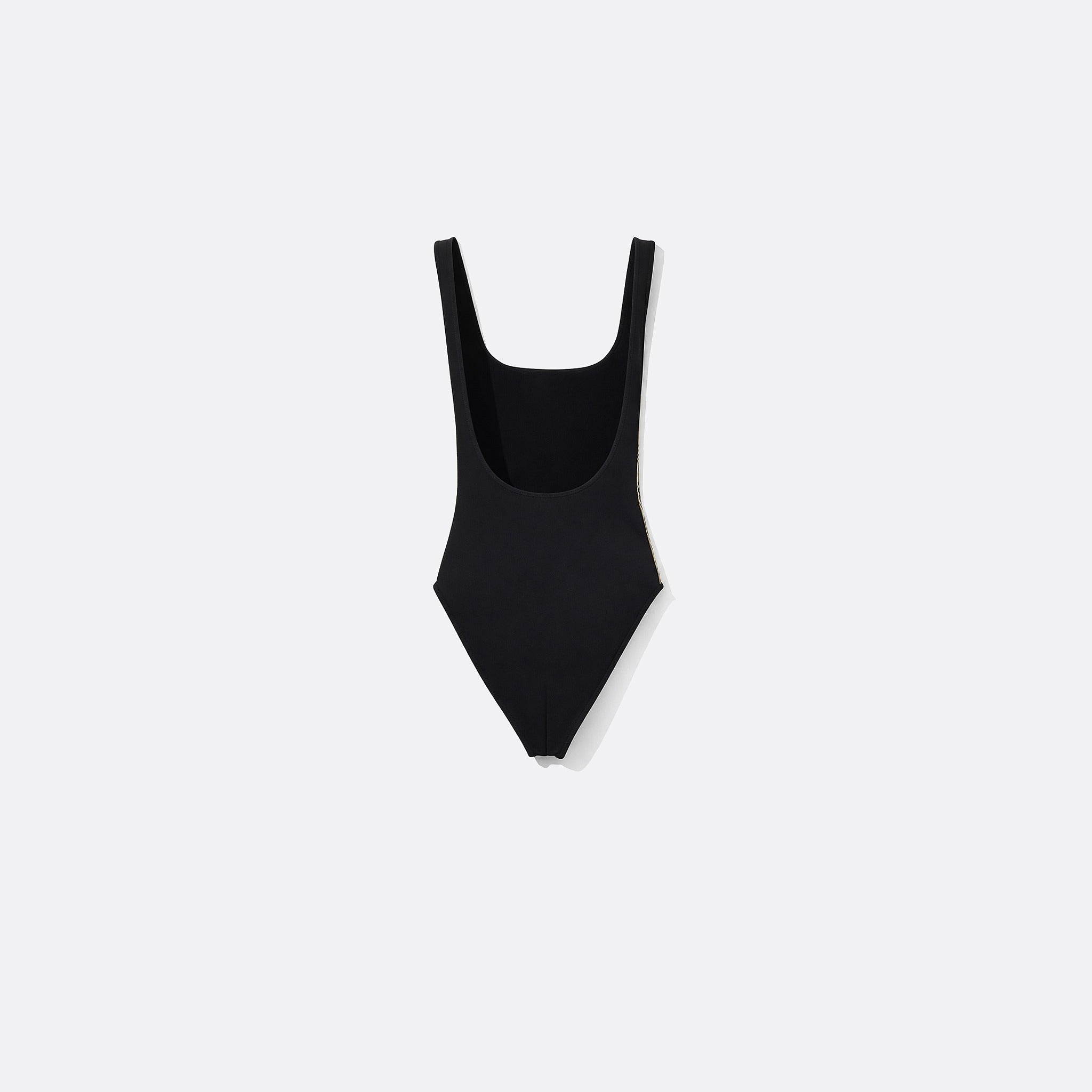 Check Trim Swimsuit from Burberry