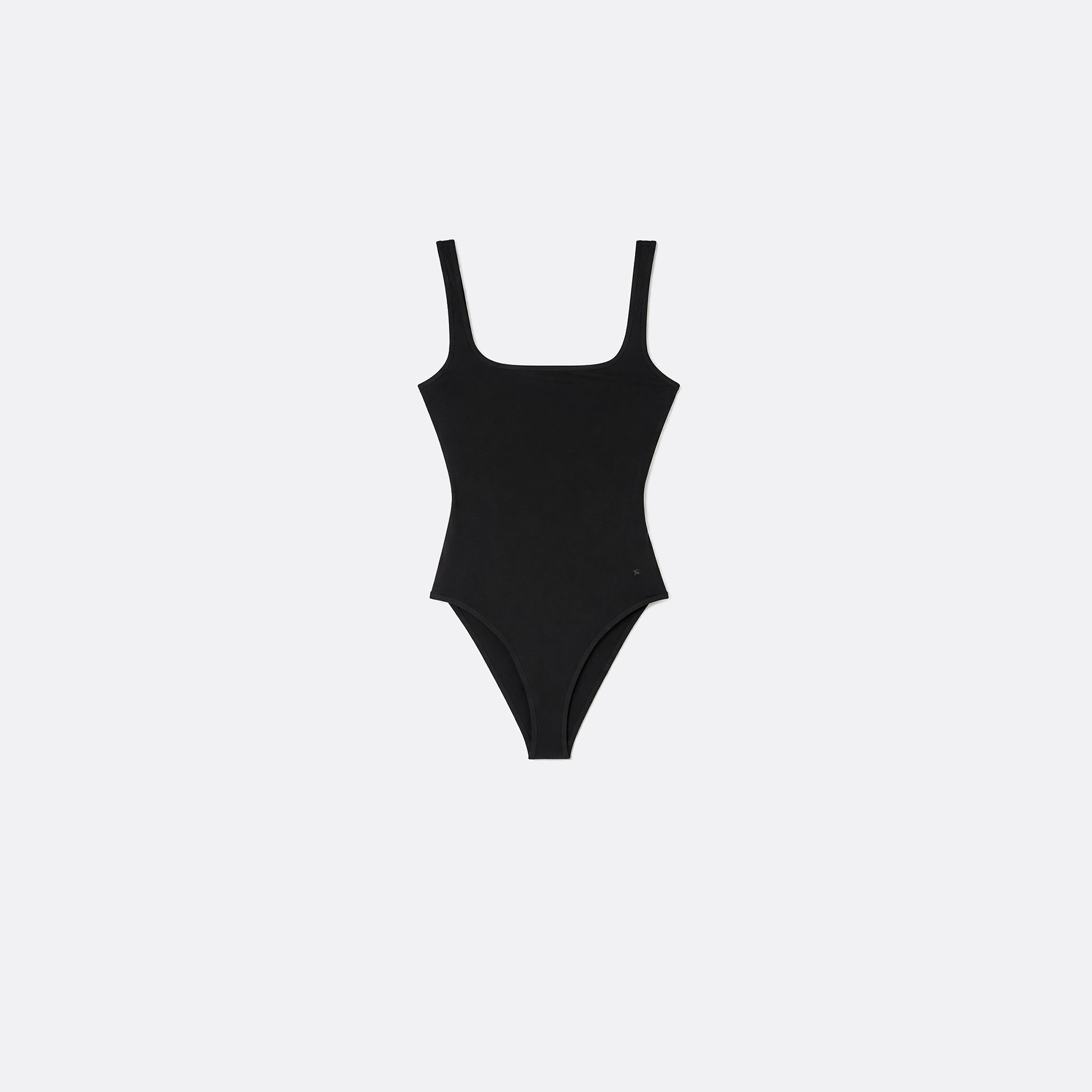 Check Trim Swimsuit from Burberry