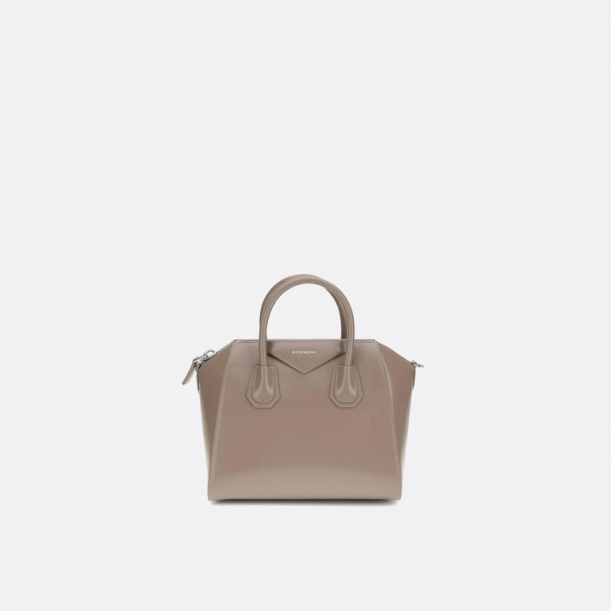 Small Antigona Bag from Givenchy in Gray