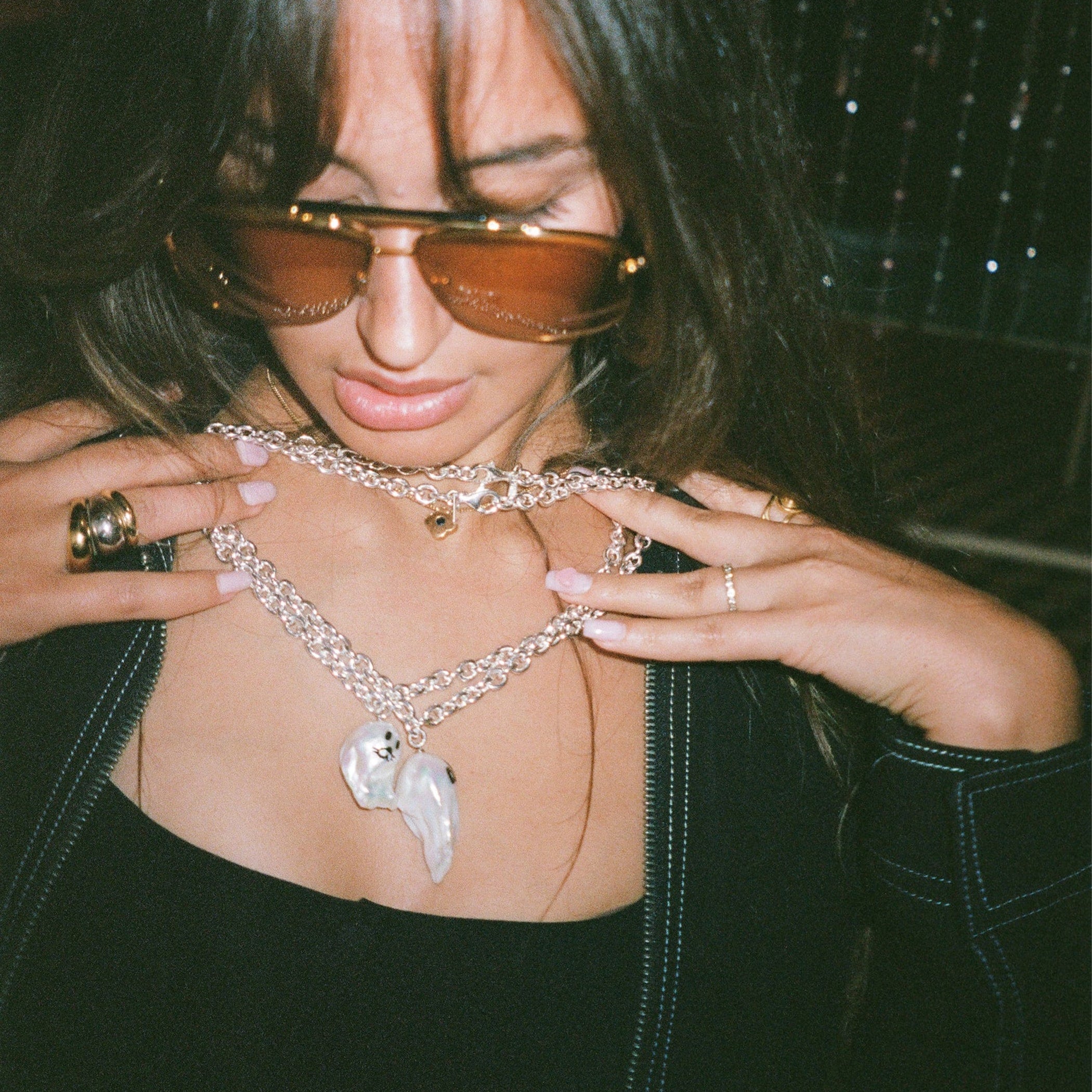 ELLIS ROSCH PRAWN Family Underdog Necklace