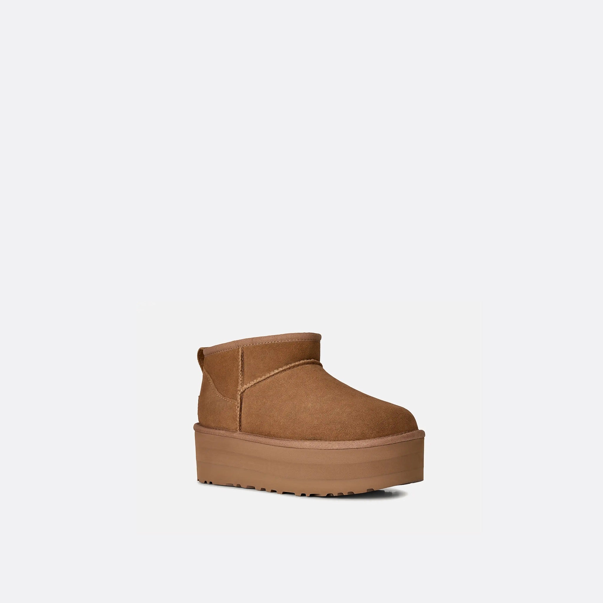 The Classic Ultra Mini Platform Boot from UGG in Chestnut