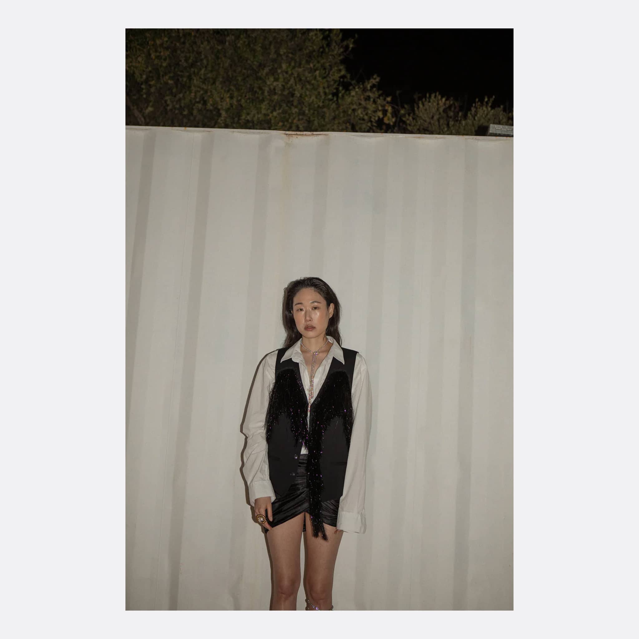 Coco Necklace by Pearl Octopuss.Y in Silver