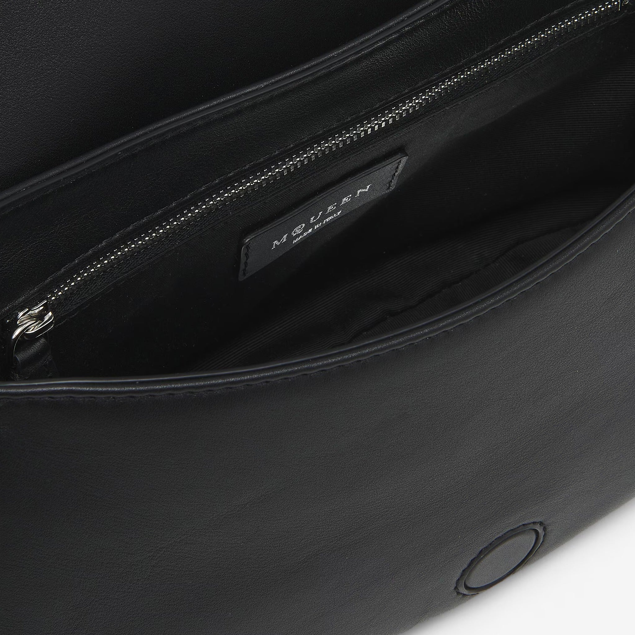 The T-Bar Satchel from Alexander McQueen in Black