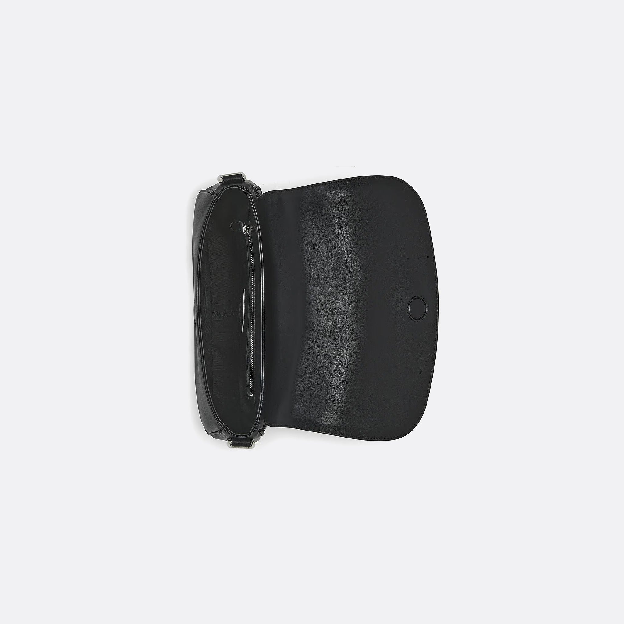 The T-Bar Satchel from Alexander McQueen in Black