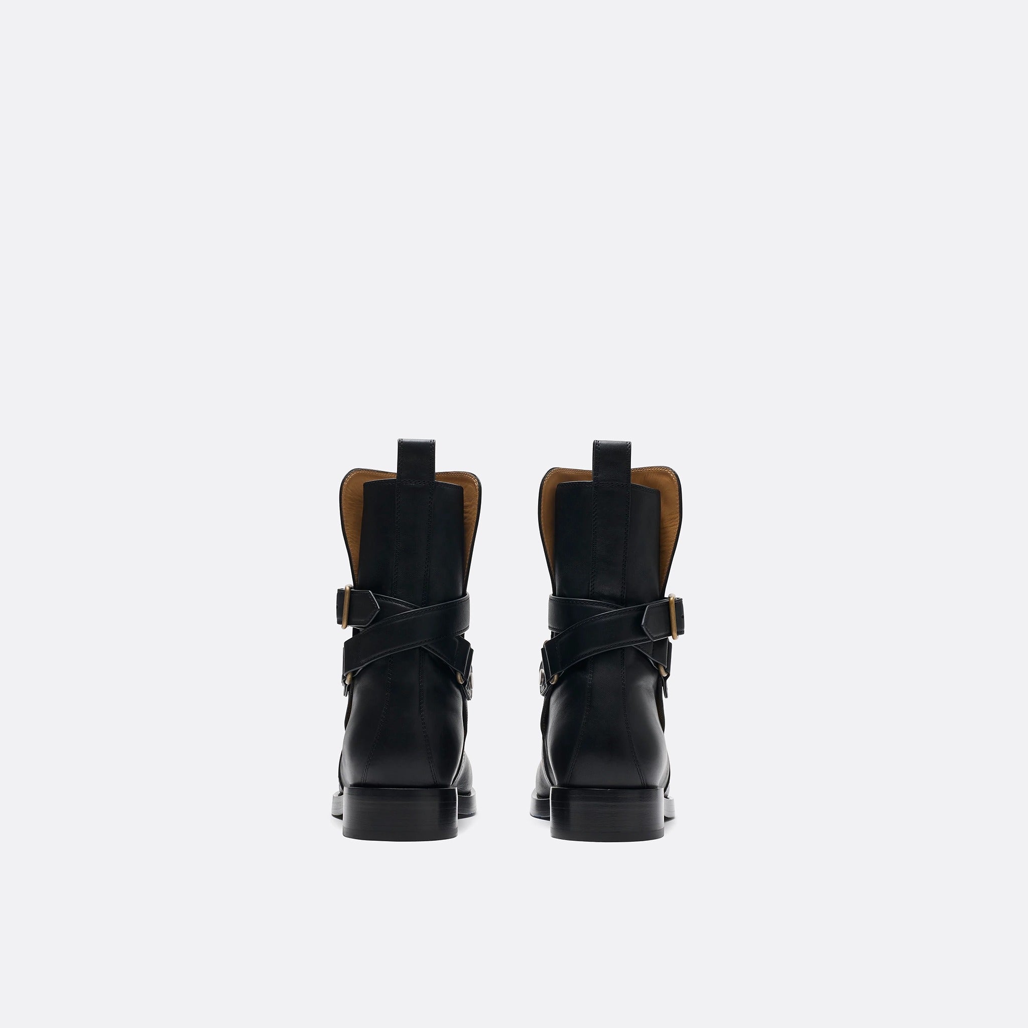 The Leather Ledger Jodhpur Boots from Burberry