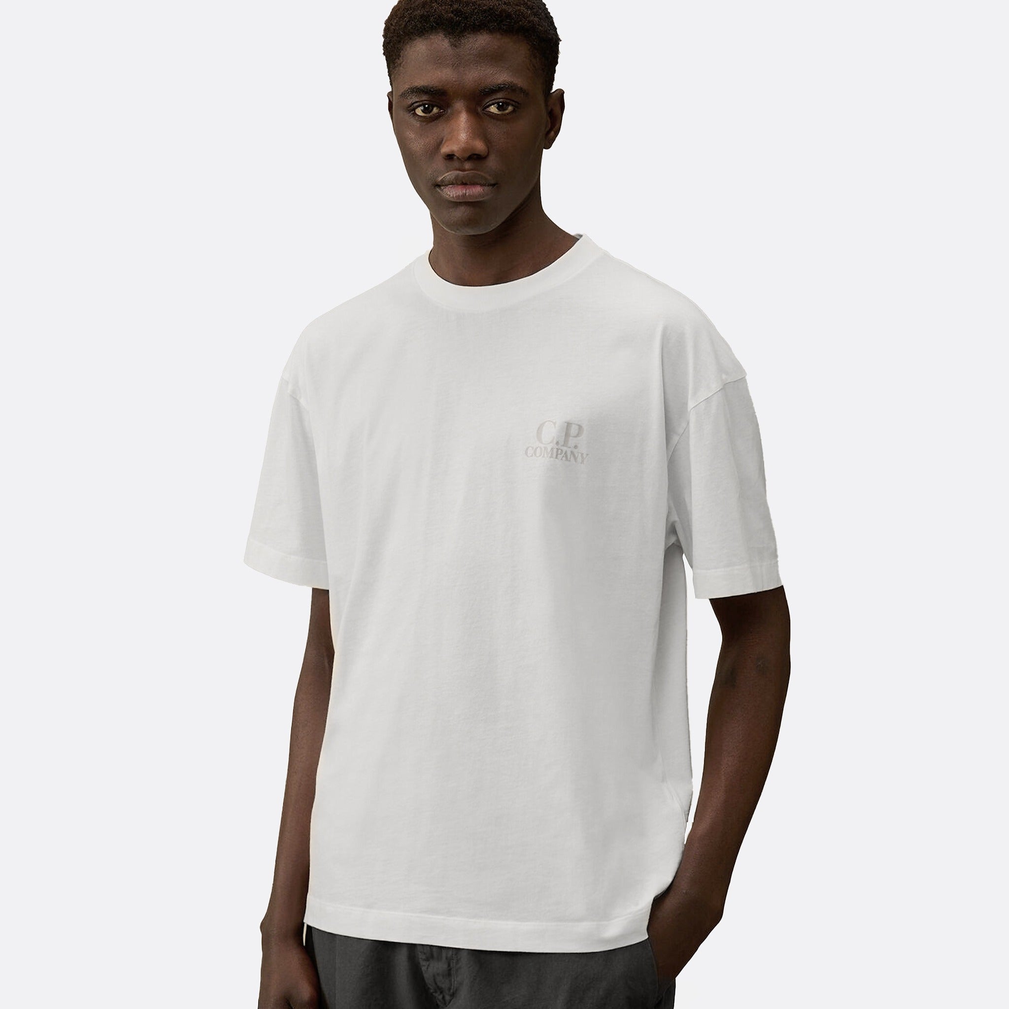 30/1 Jersey Short Sleeve Printed Graphics T-Shirt from C.P. Company