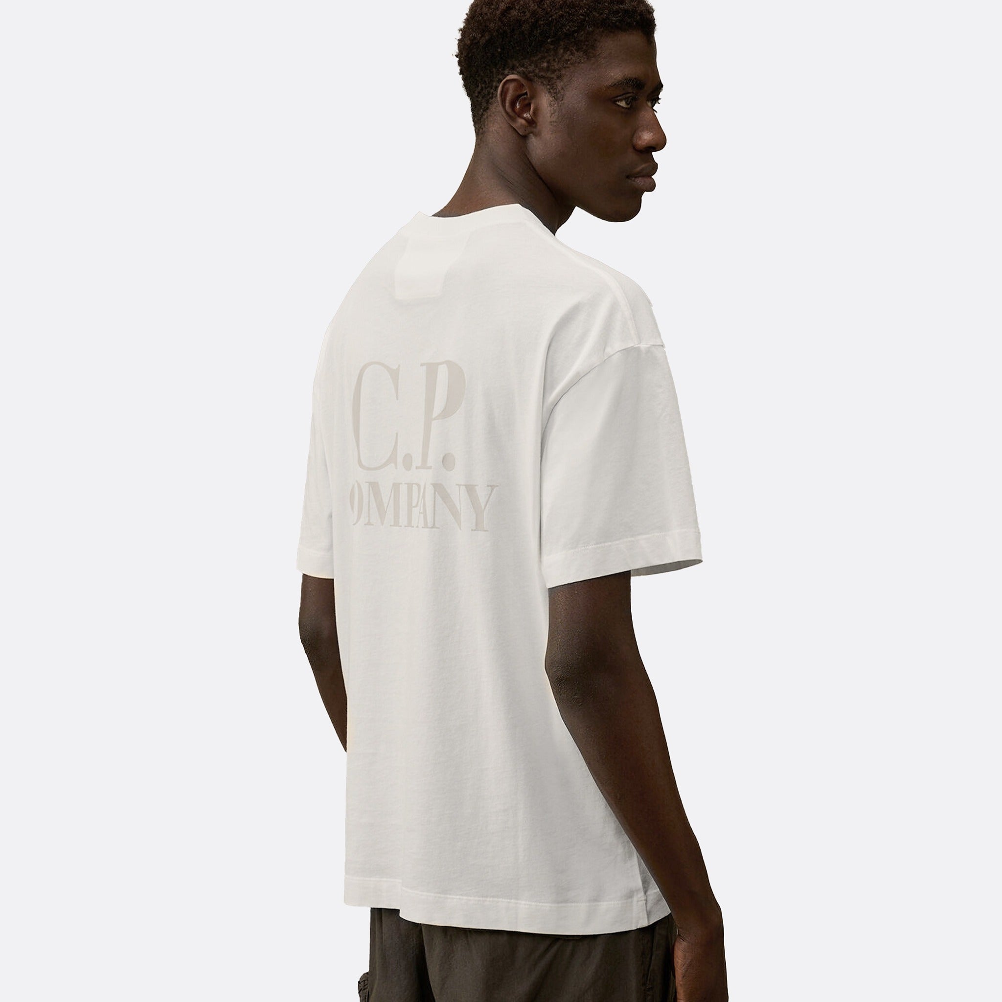 30/1 Jersey Short Sleeve Printed Graphics T-Shirt from C.P. Company