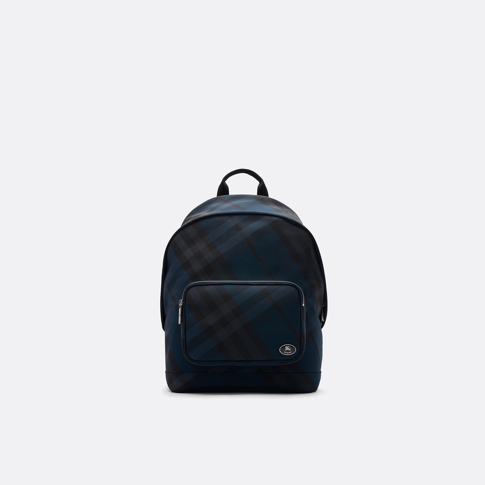 The Grid Backpack from Burberry in Navy