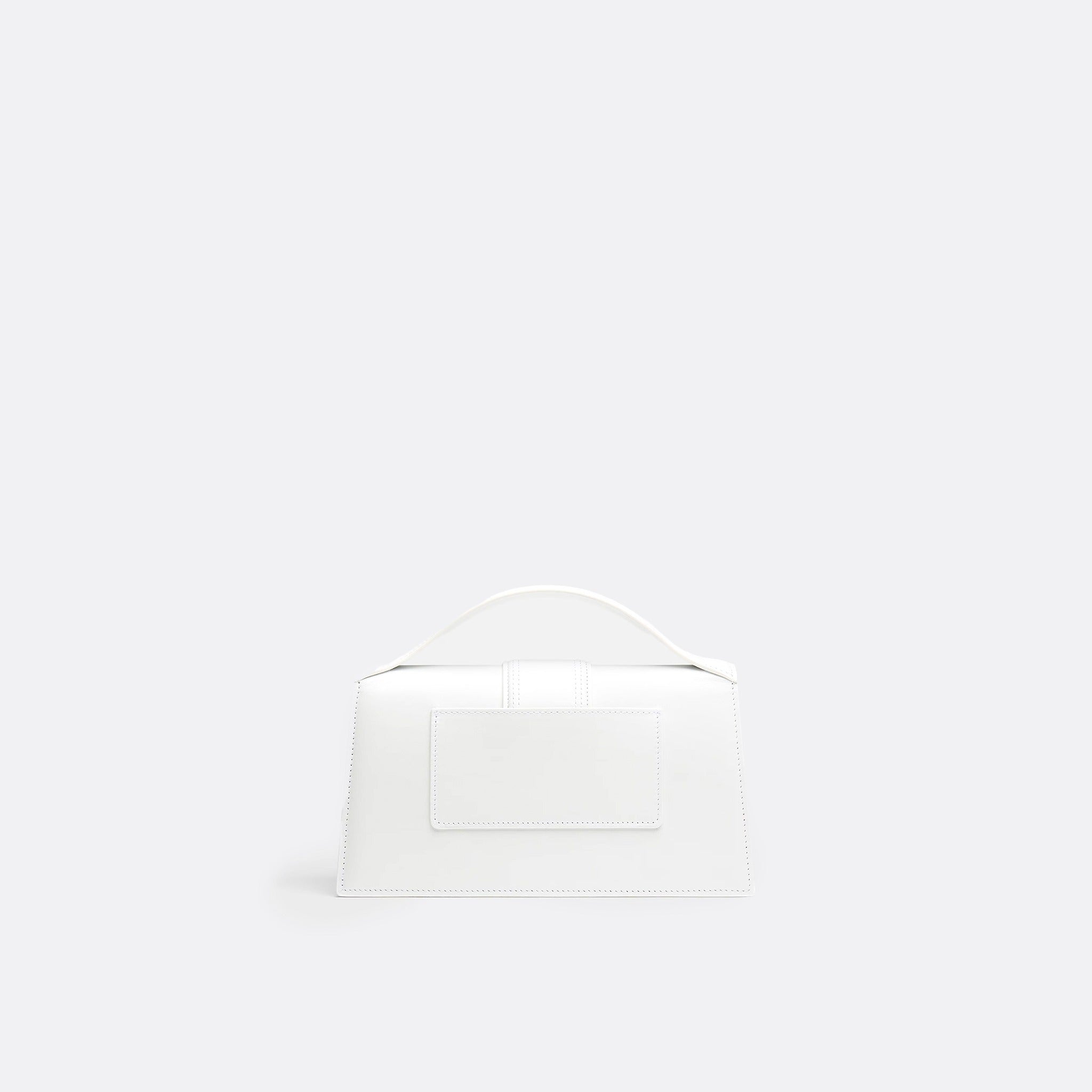 The Large Bambino Shoulder Bag from Jacquemus in White