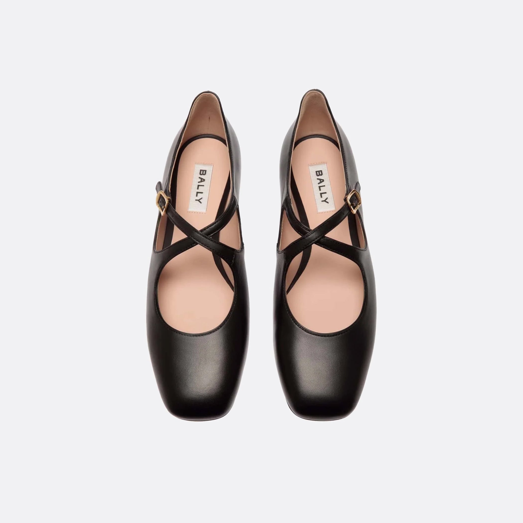 ELLIS ROSCH BALLY Ballyrina Leather Flats