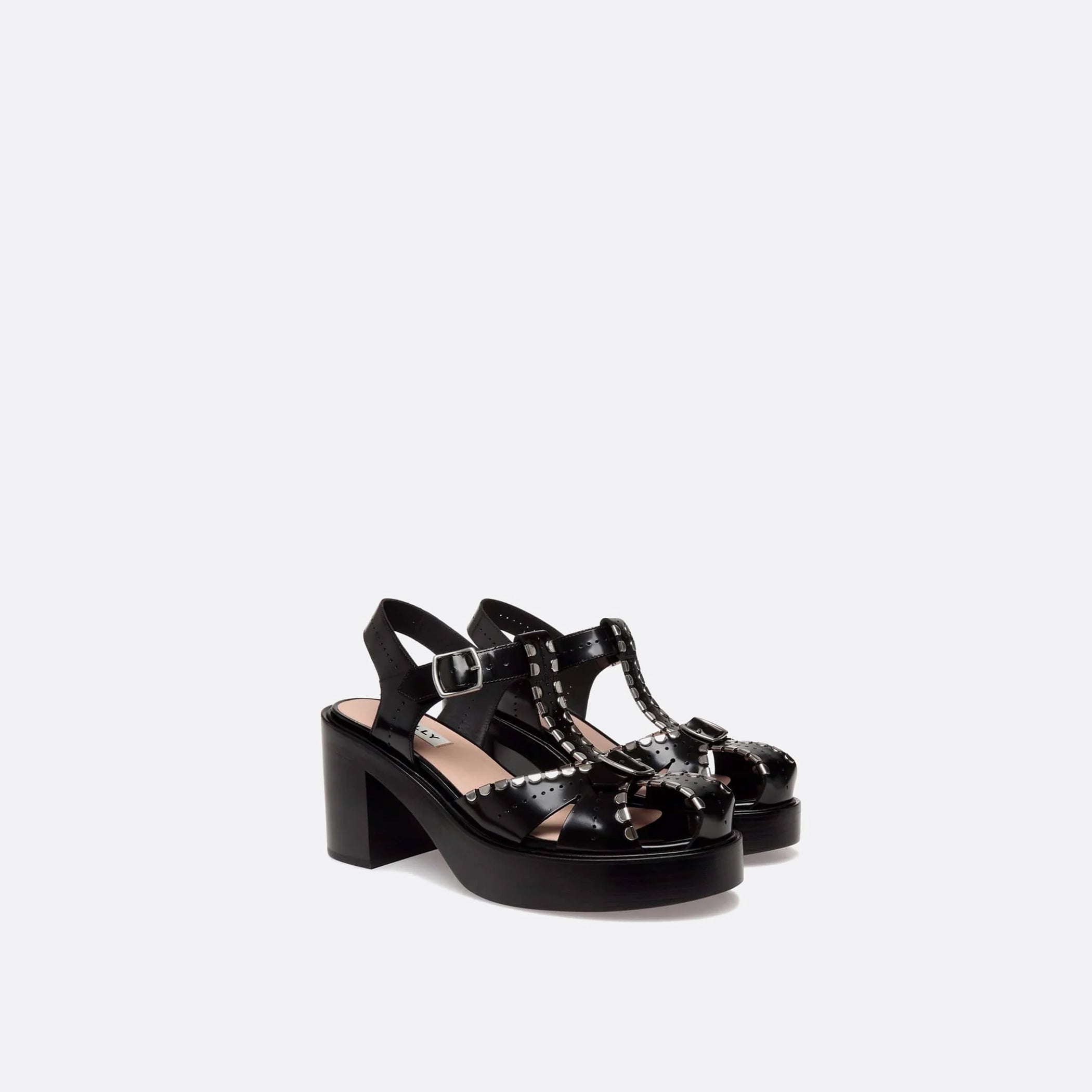ELLIS ROSCH BALLY Peggy Gut Leather Sandal