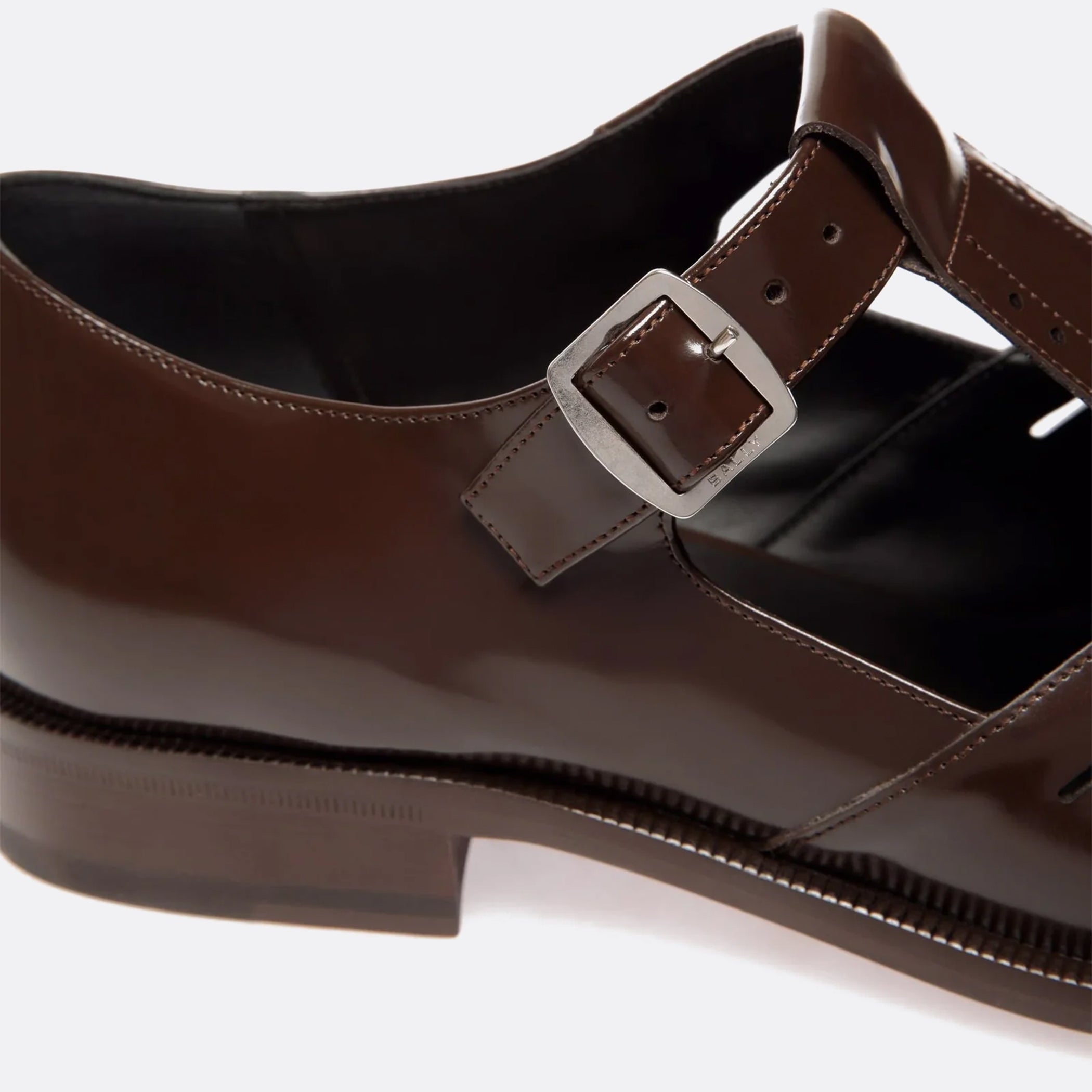 ELLIS ROSCH BALLY Spiegel Leather Sandal