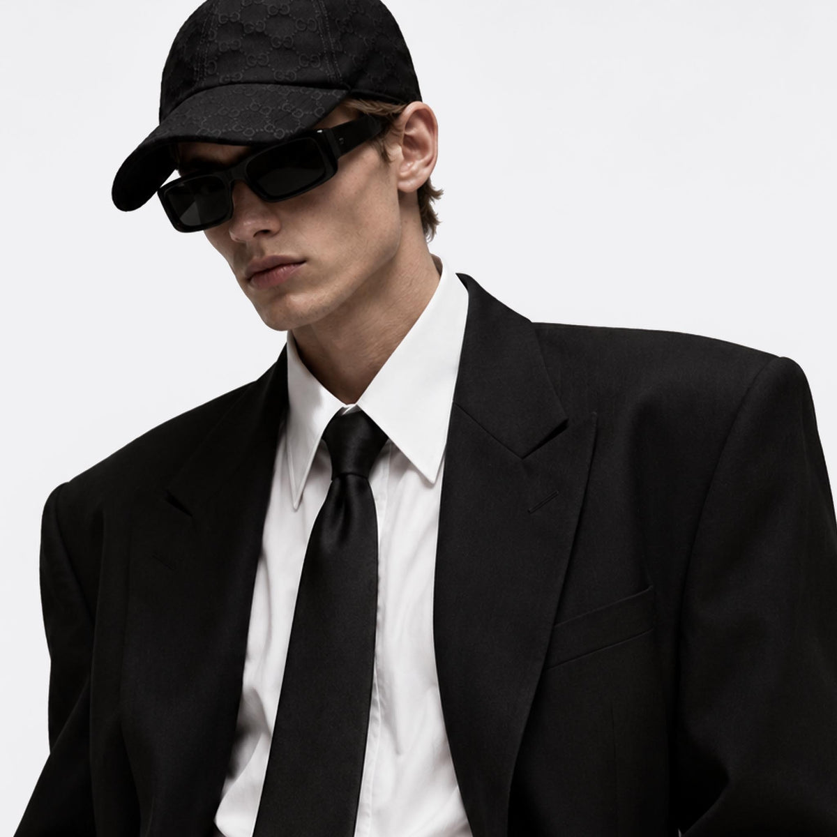 Embossed GG Jersey Baseball Hat from Gucci