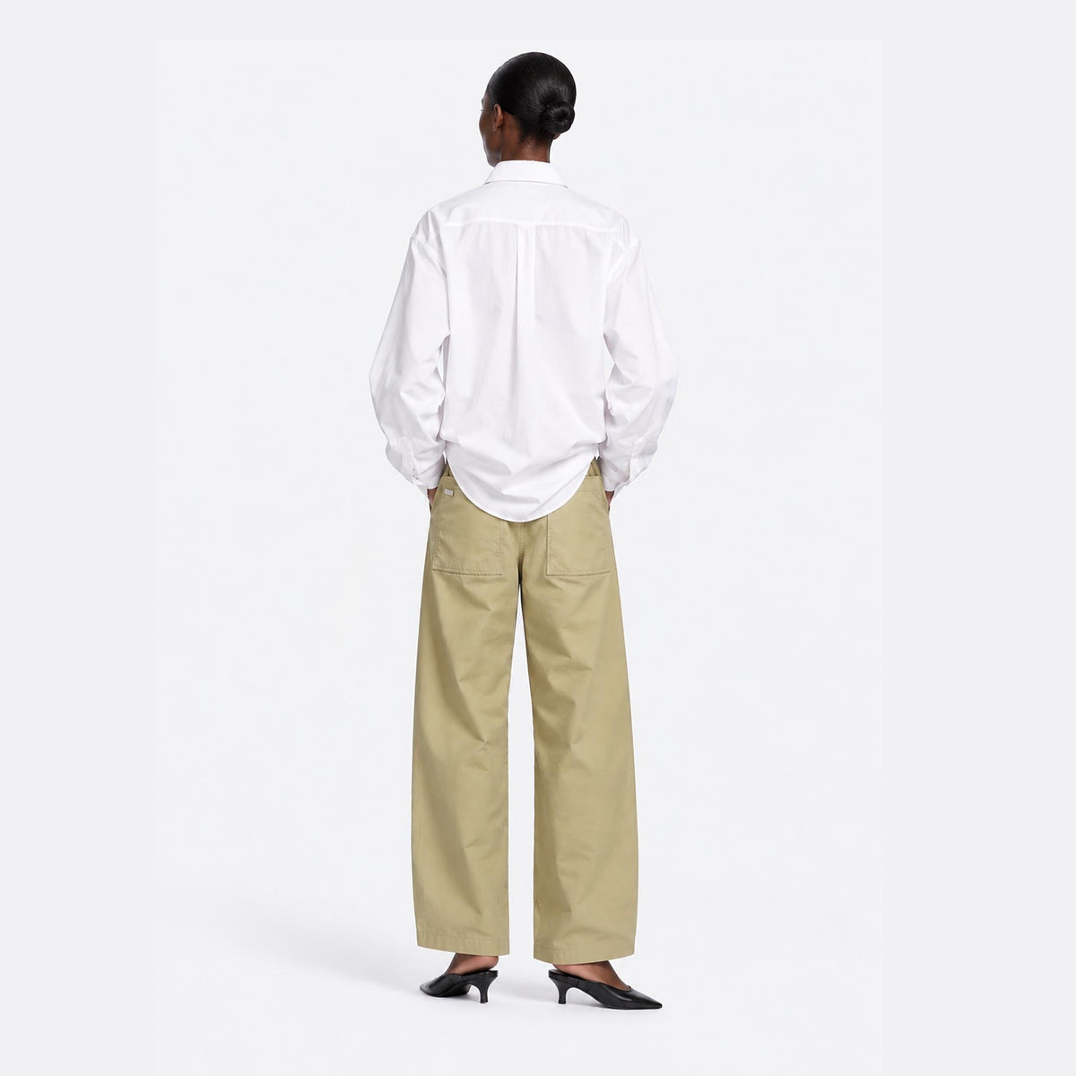 Pintuck Wide CN Pants from Kappy