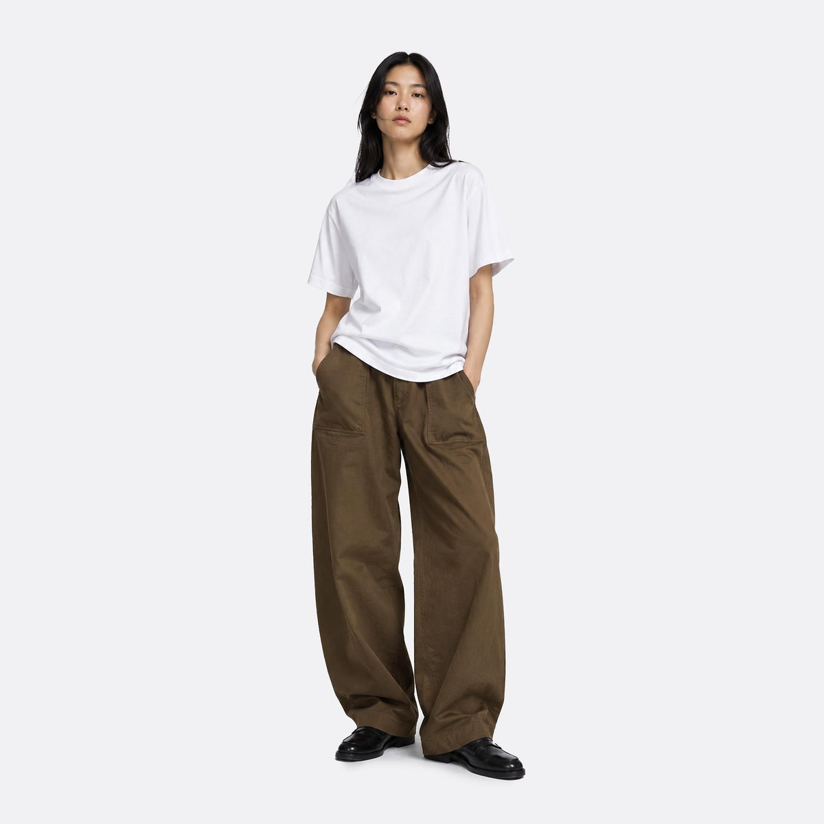 Two Tuck Wide Cation Pants from Kappy