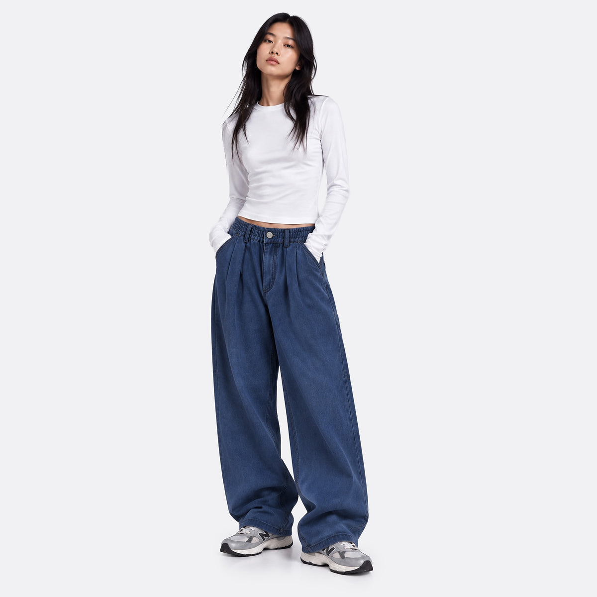 Two Tuck Wide Kation Pants from Kappy