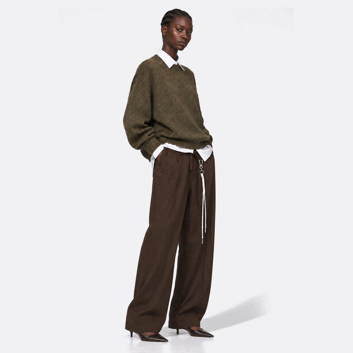 Loose Pin Stitch Pant from Song for the Mute