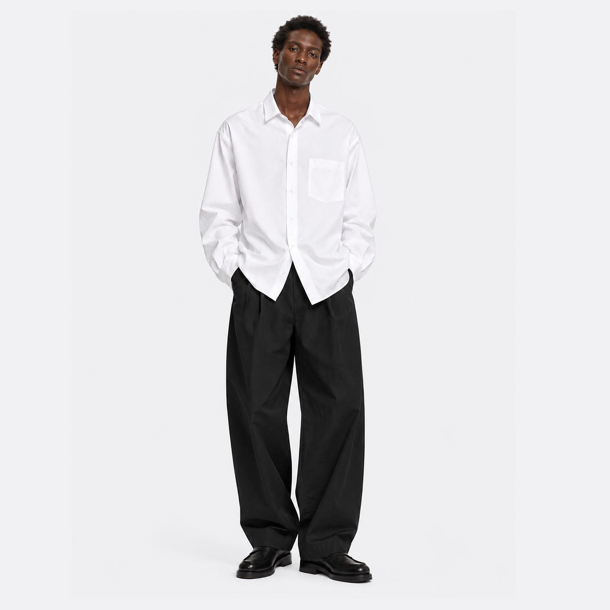 Two Tuck Wide CN Pants from Kappy
