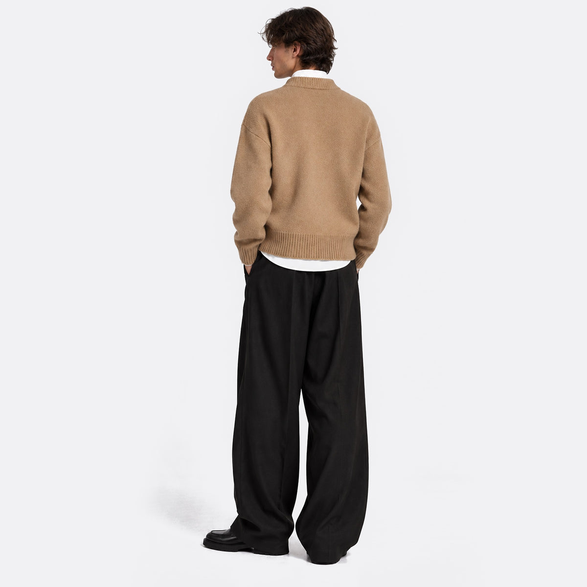Ami de Coeur Alpaca Crewneck Sweater from AMI Paris