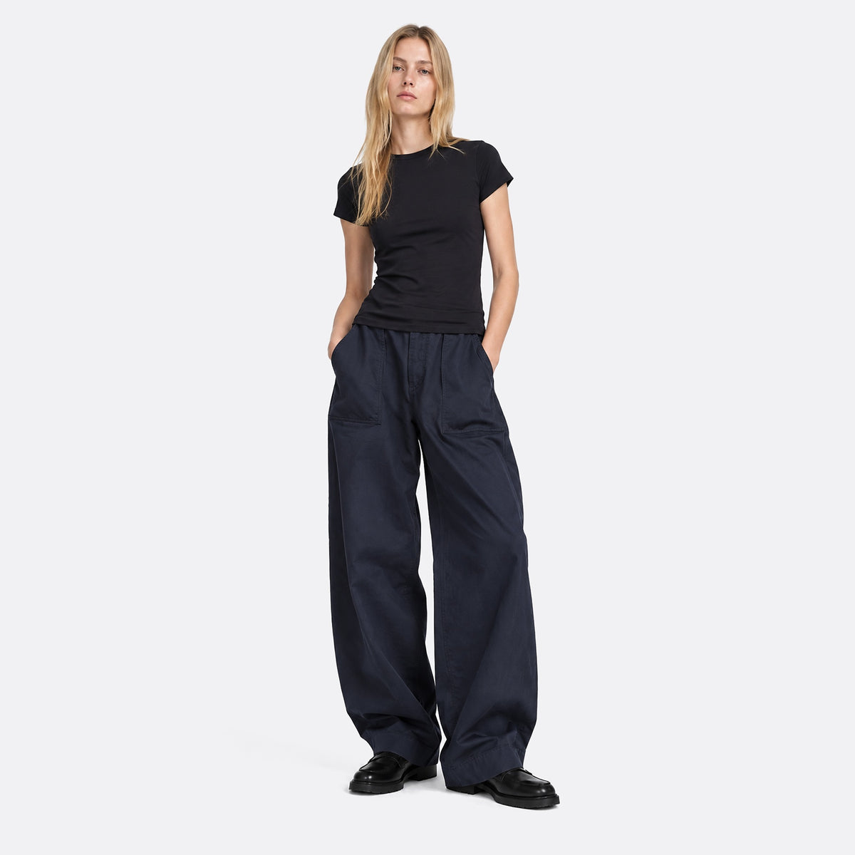 Two Tuck Wide Cation Pants from Kappy