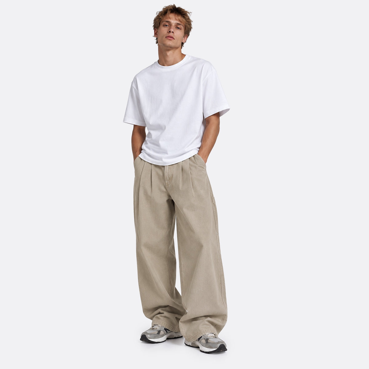 Two Tuck Wide Kation Pants from Kappy