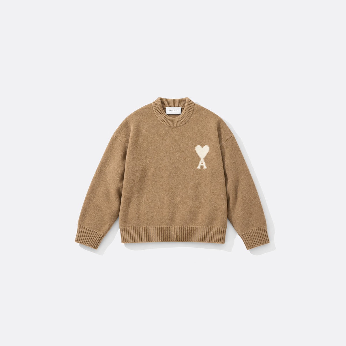 Ami de Coeur Alpaca Crewneck Sweater from AMI Paris