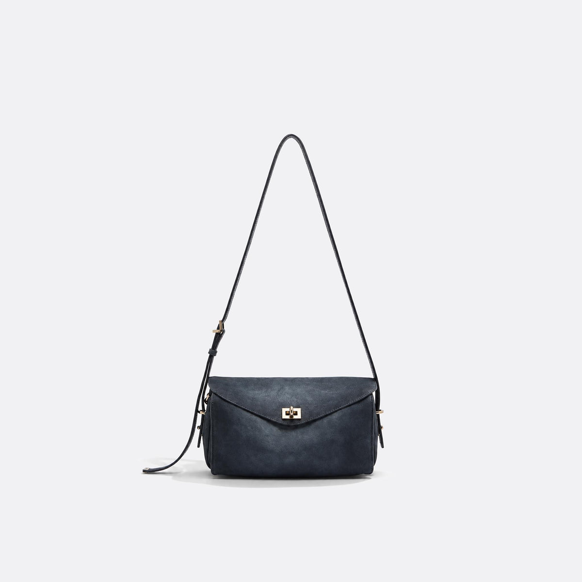 Le 7 Medium Suede Shoulder Bag from Balenciaga