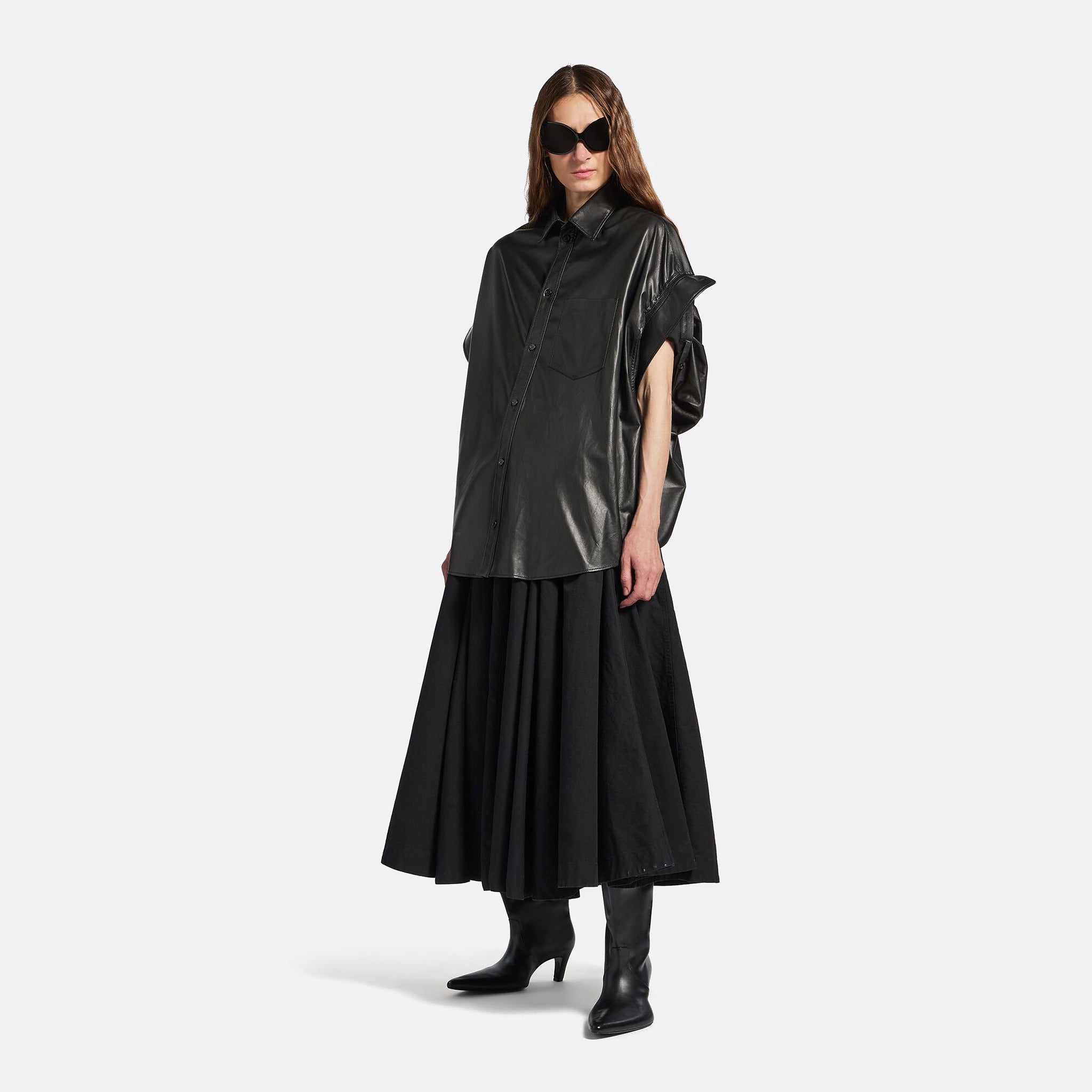 Tucked Sleeves Shirt from Balenciaga