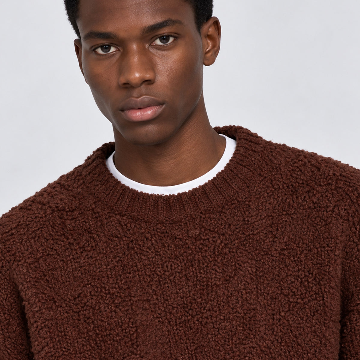 Dun Textured Sweater from EDWIN