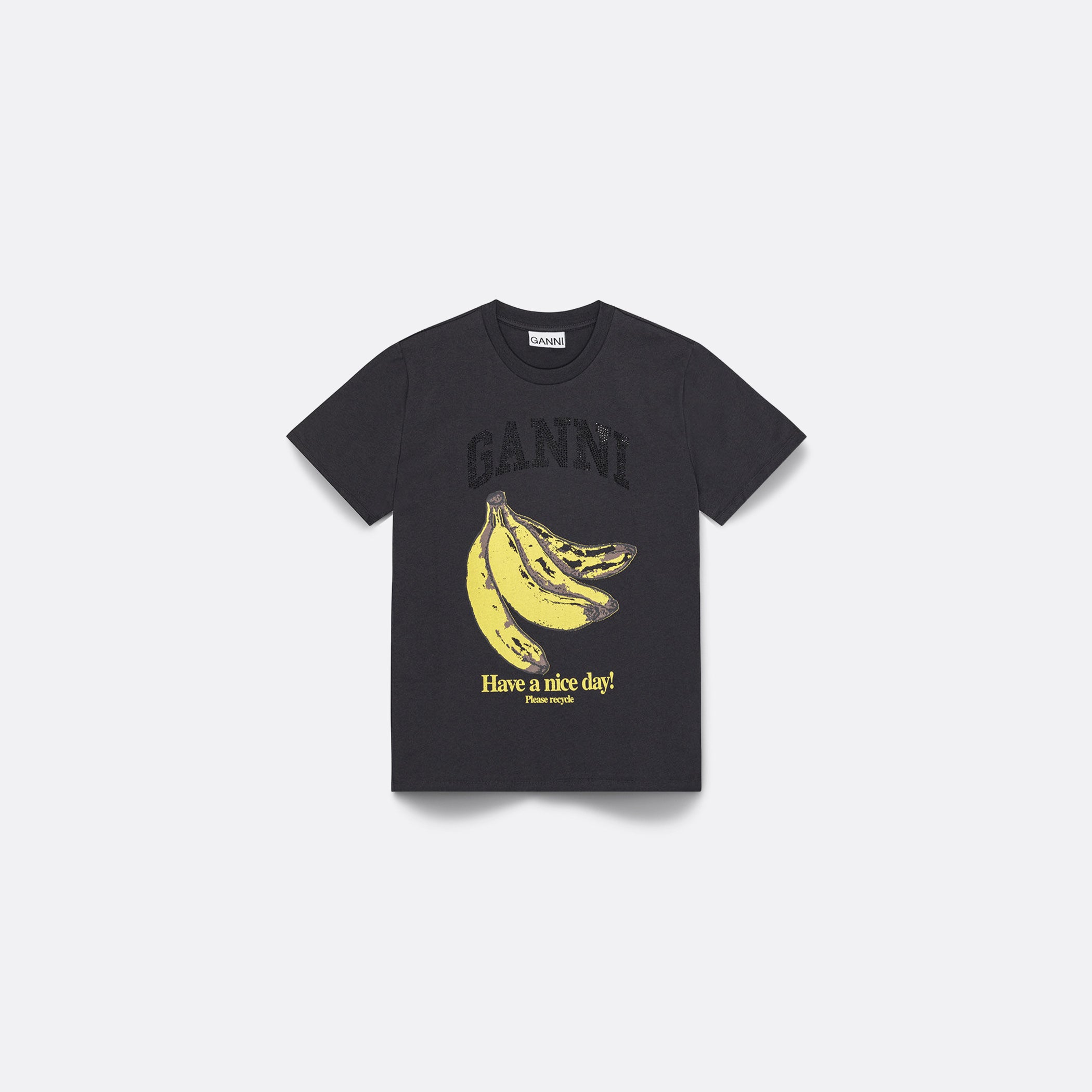 GANNI Basic Banana Relaxed T-shirt