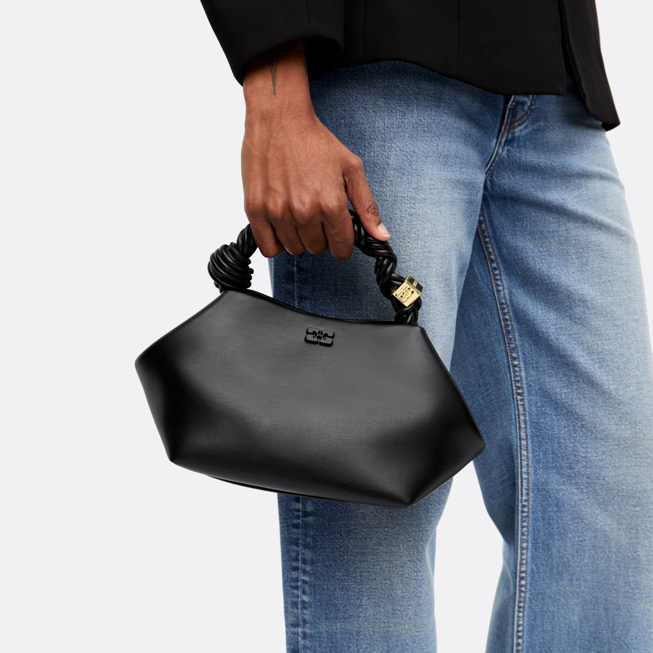 GANNI Black Small Bou Bag