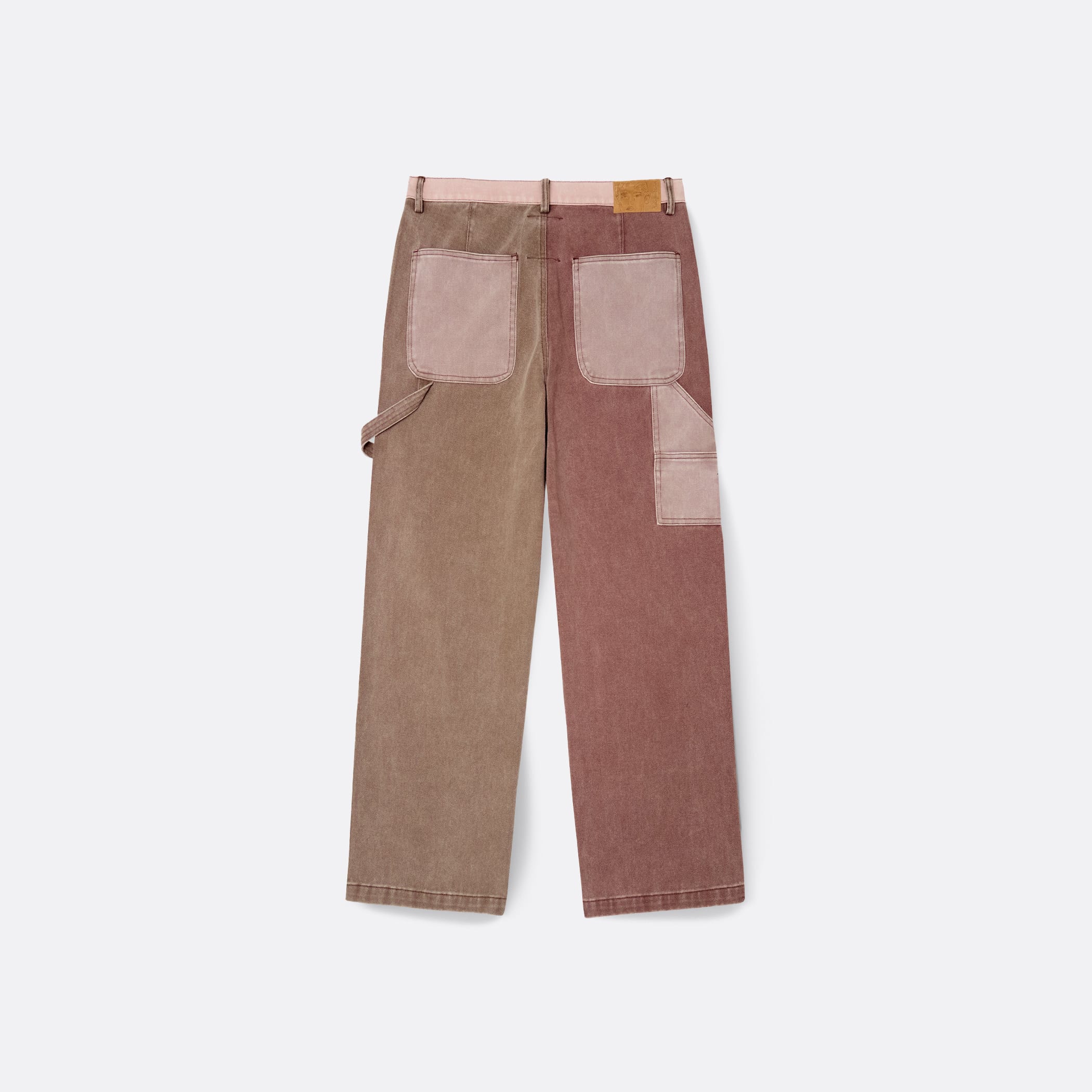ELLIS ROSCH KidSuper Patchwork Face Double Knee Pants