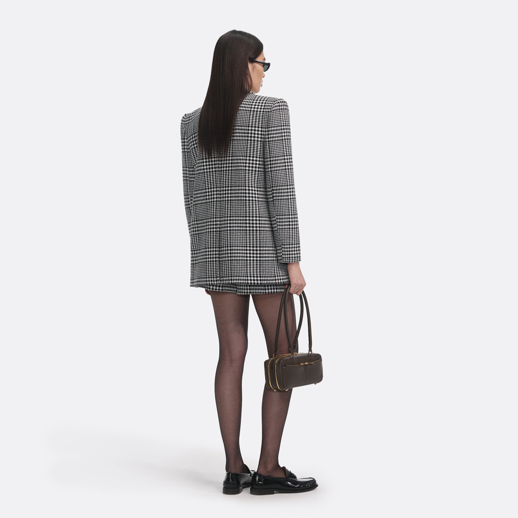 Self-Portrait ELLIS ROSCH Houndstooth Blazer