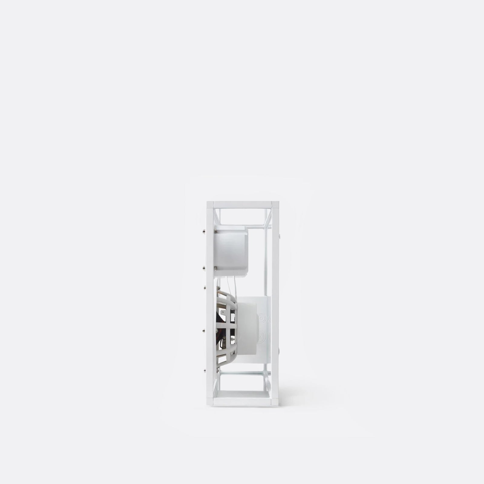 ELLIS ROSCH Large Transparent Speaker White