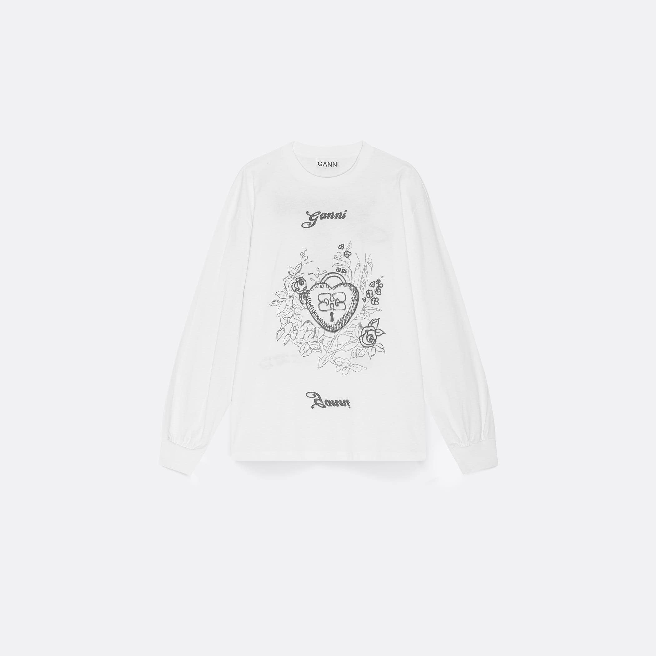 ELLIS ROSCH GANNI Re-cut  Charm T-shirt