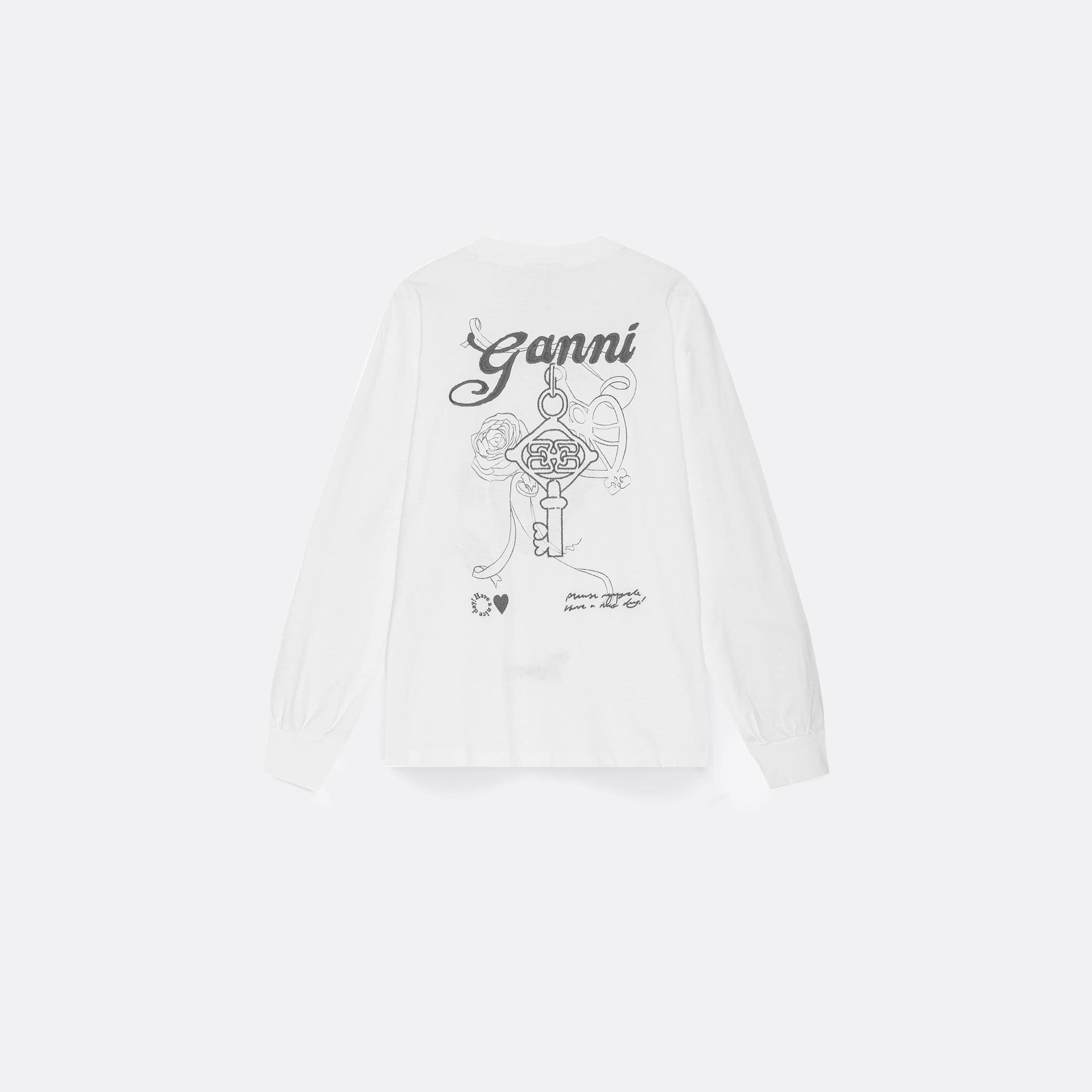 ELLIS ROSCH GANNI Re-cut  Charm T-shirt
