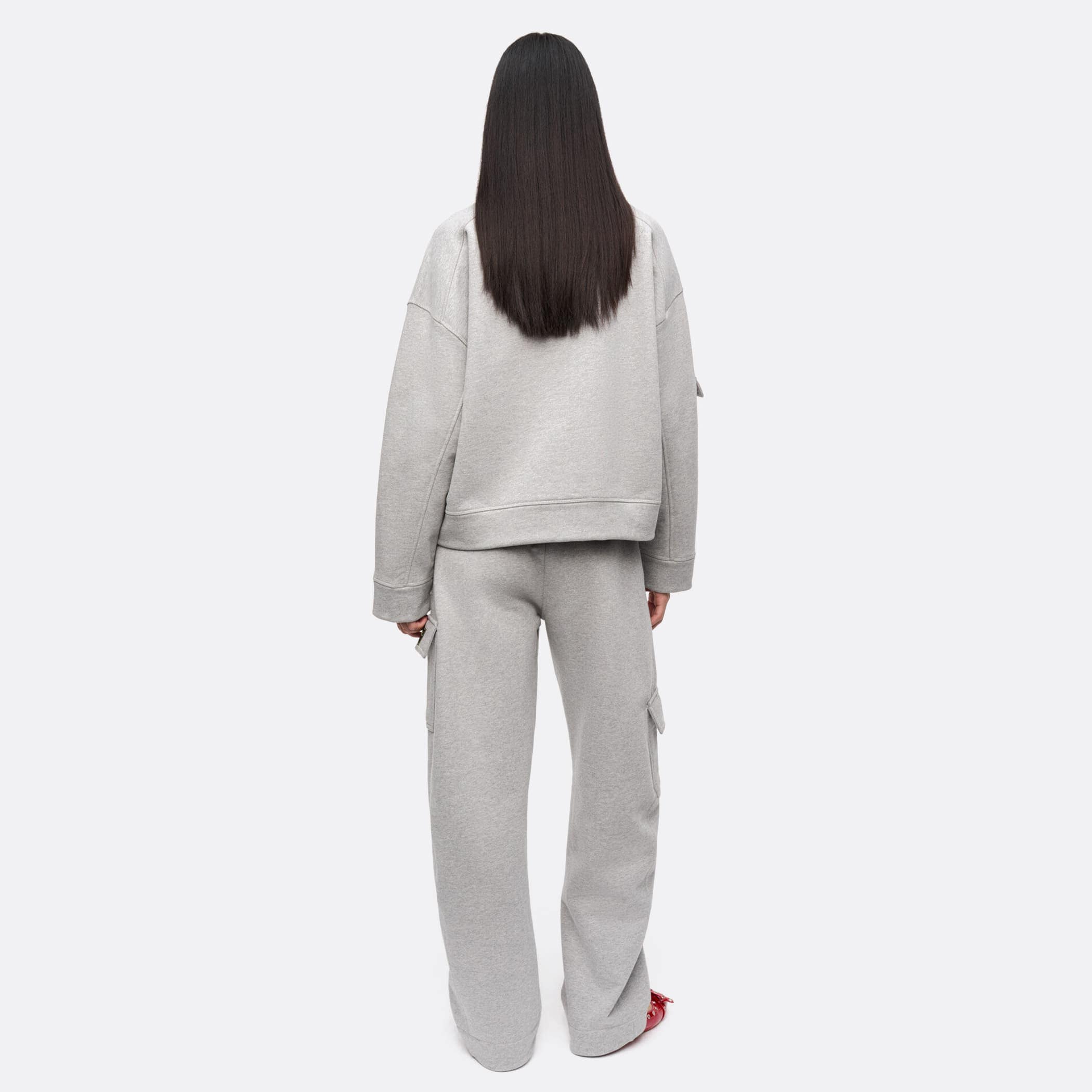 ELLIS ROSCH GANNI Terry Drop Shoulder Sweatshirt