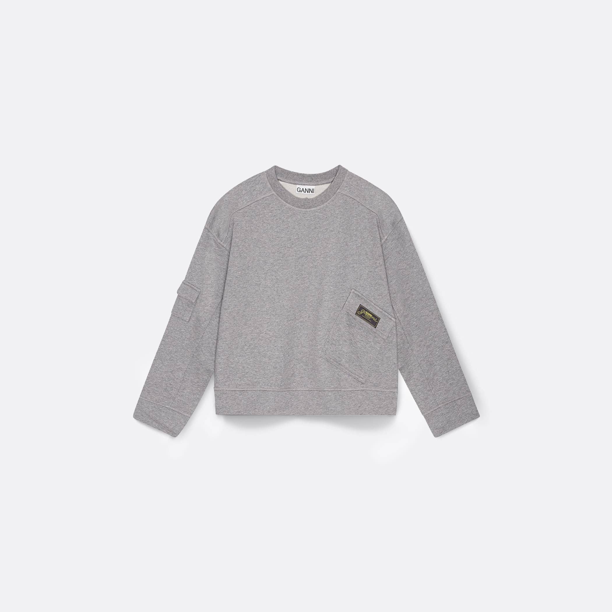 ELLIS ROSCH GANNI Terry Drop Shoulder Sweatshirt